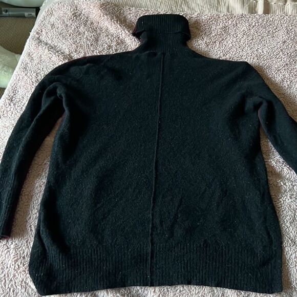 Athleta bicolor turtleneck sweater S - Picture 6 of 7